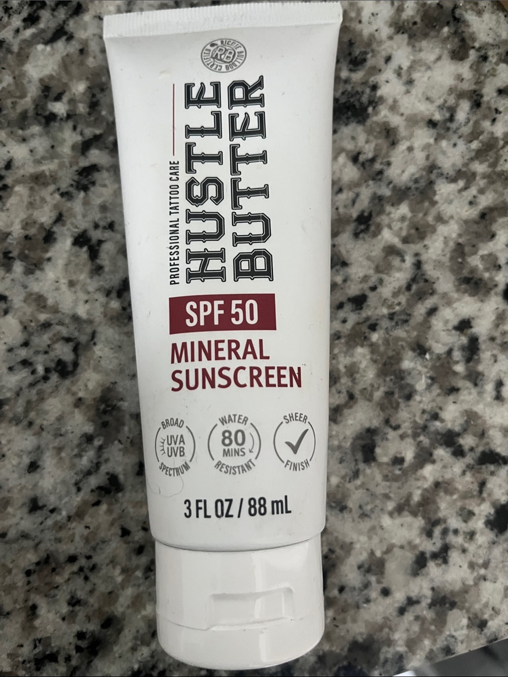 SPF 50 Mineral Sunscreen - White